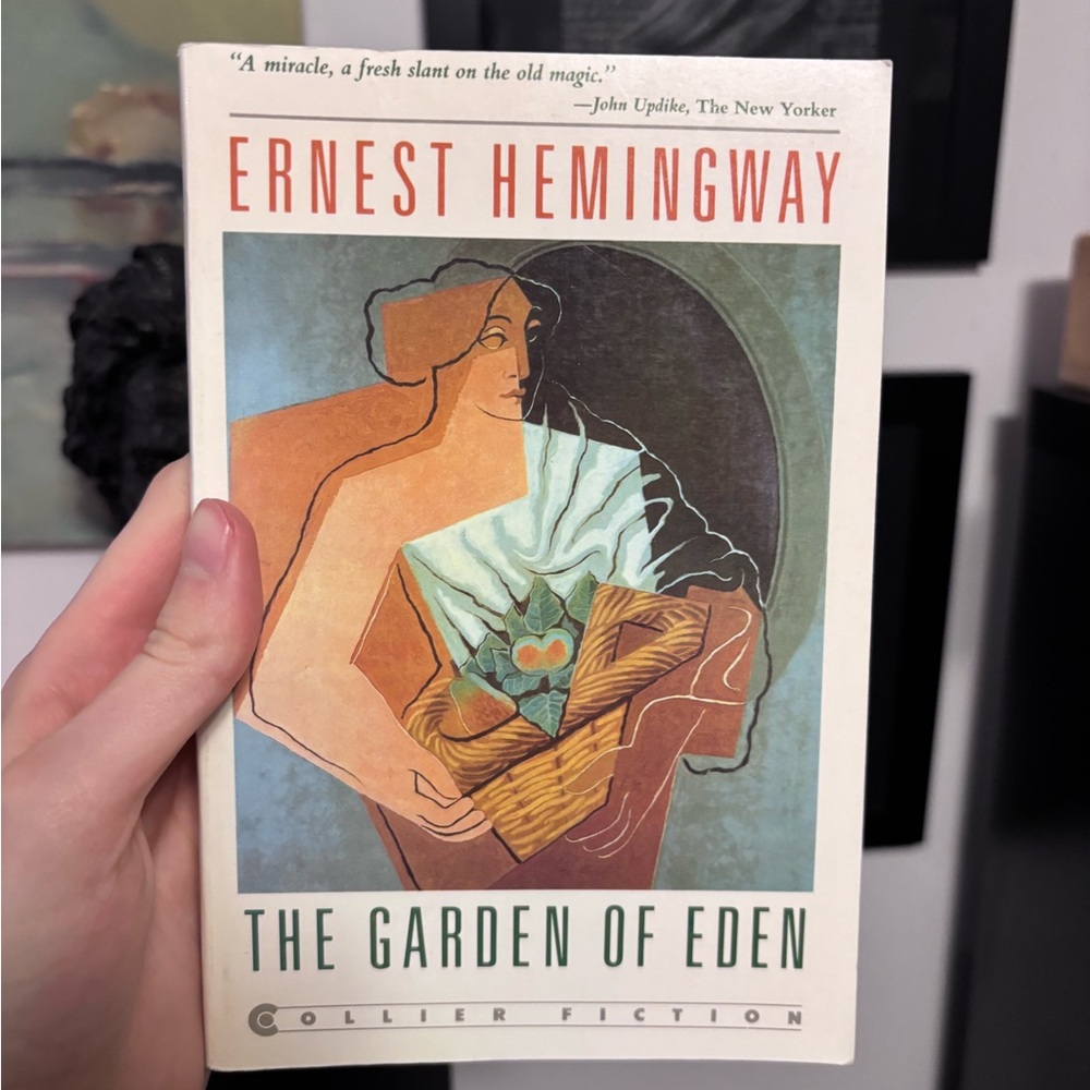 Ernest Hemingway book The Garden of Eden